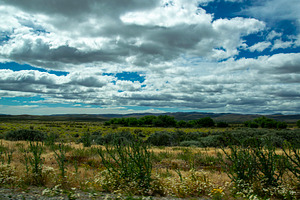 Mountains and stepppe landscape, patagonia, chubut province, arg, a Nature Photo by DanFLCreativo