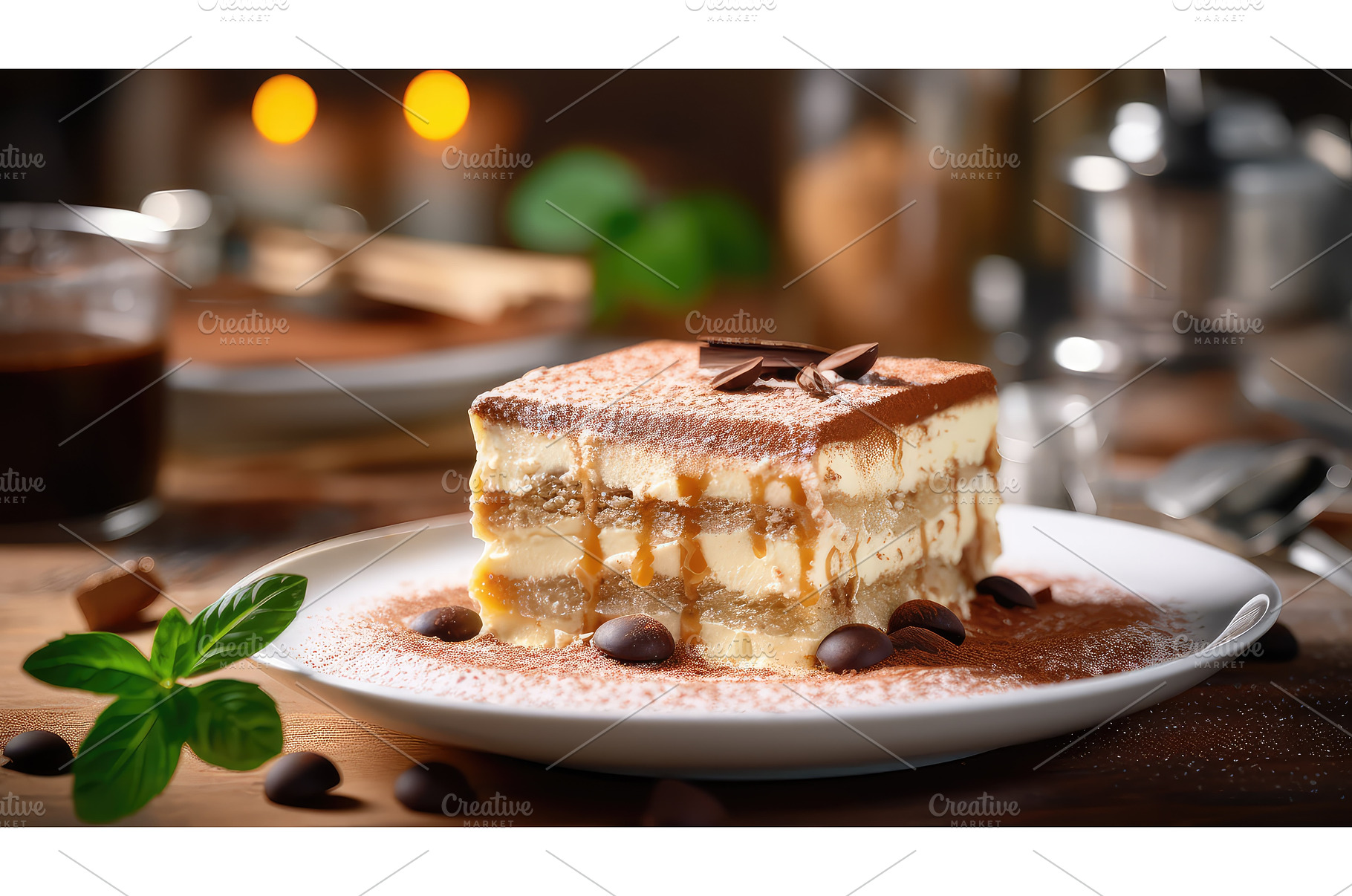 dessert traditional tiramisu food ai, a Background Photo by pikepicture