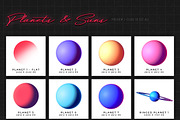 Retro Landscape Kit, an Object Graphic by MiksKS (Thumbnail 16 of 18)