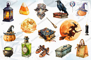 Vintage Halloween Sublimation Clipar, a Graphic by designcity5 (Thumbnail 2 of 5)