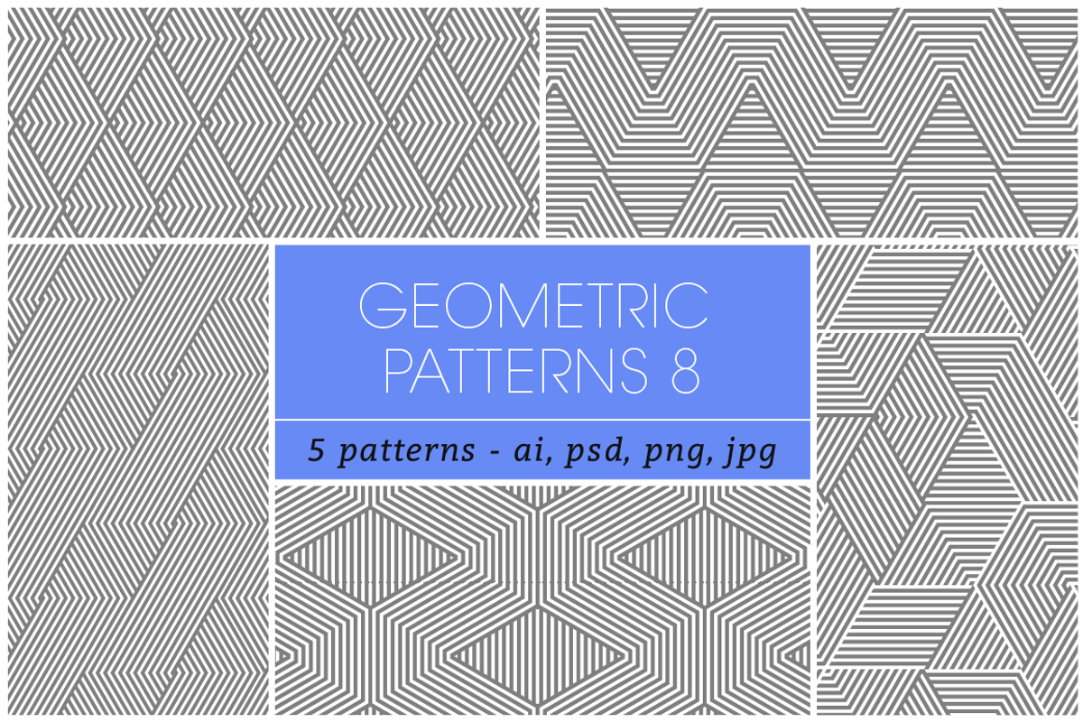 Geometric Patterns 8, a Pattern Graphic by kloroform