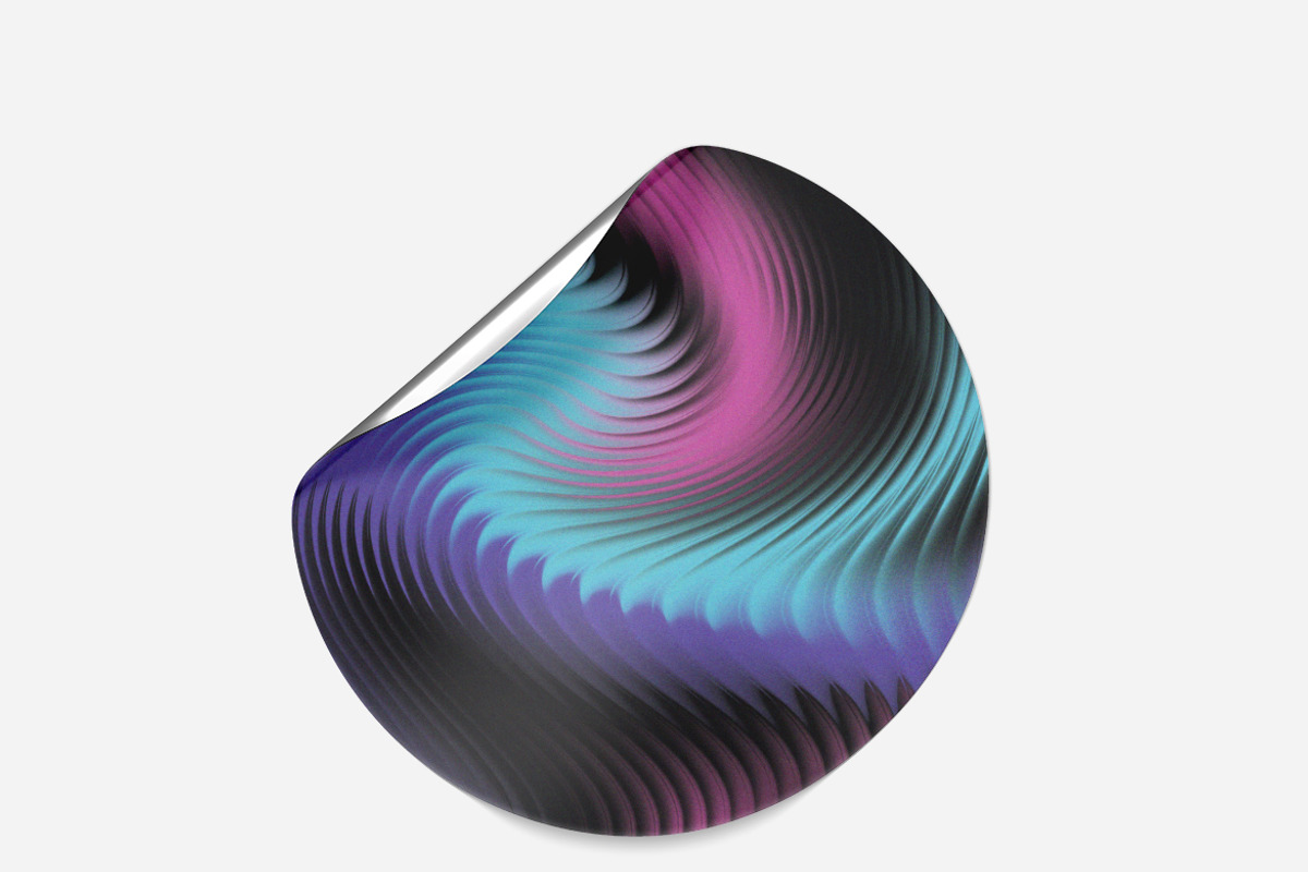 Dark Spectrum Glass Waves Background, a Background Graphic by Eltypesstudio (Photo 5 of 11)