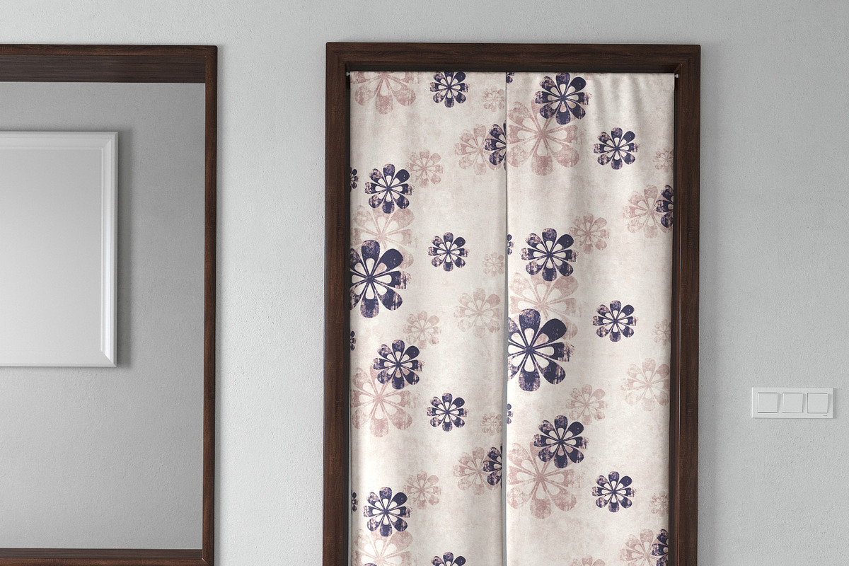Japanese Style Door Curtain, an Object 3D Model by maxtracing2 (Photo 2 of 7)