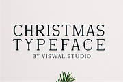 Holiday Flakes - Christmas Font, a Serif Font by Viswal Studio (Thumbnail 3 of 6)