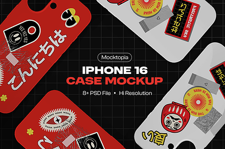 Kaze - Iphone 16 Case Mockup