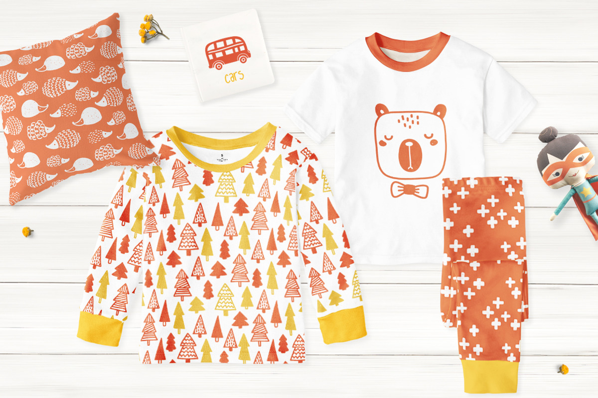 51 kids patterns, for boys & girls!, a Pattern Graphic by Inna Moreva (Photo 9 of 9)