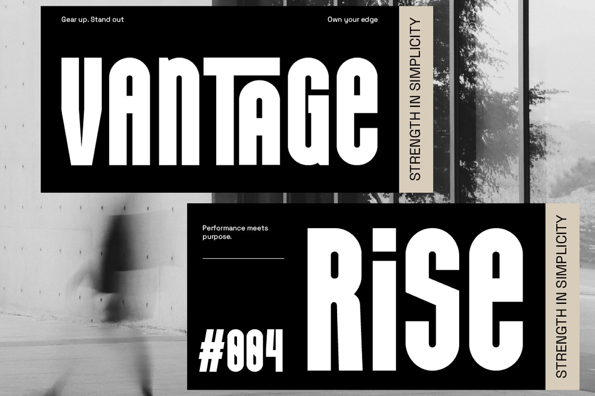 Agiroe – Bold Condensed Sans Serif, a Sans Serif Font by Brand Earth (Photo 4 of 7)