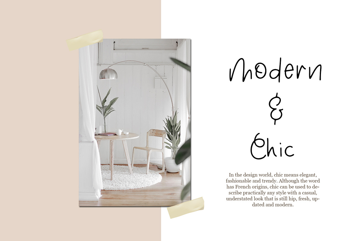 Simplicity - Handwritten Font preview 5