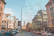 Palette Knife Oil Painting - Action, an Action Add-On by GraphicBerg (Thumbnail 11 of 11)