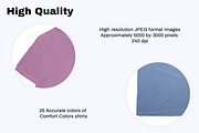 Comfort Colors Mockup Back Bundle, a Mockup by creativsupply (Thumbnail 3 of 5)