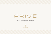 Privé, a Handwritten Font by TEKNIKE (Thumbnail 1 of 6)