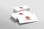 Sakura Sushi Delivery Logo Template, a Branding & Logo Template by ND Design (Thumbnail 4 of 6)
