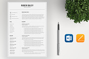 Modern Resume 4 Pages, a Resume Template by SalientResume (Thumbnail 2 of 5)