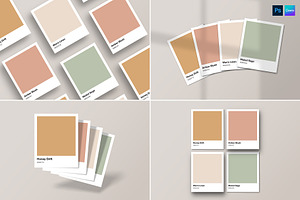 Color Swatch Pantone Mockup Template, a Branding & Logo Template by DesignerCandies