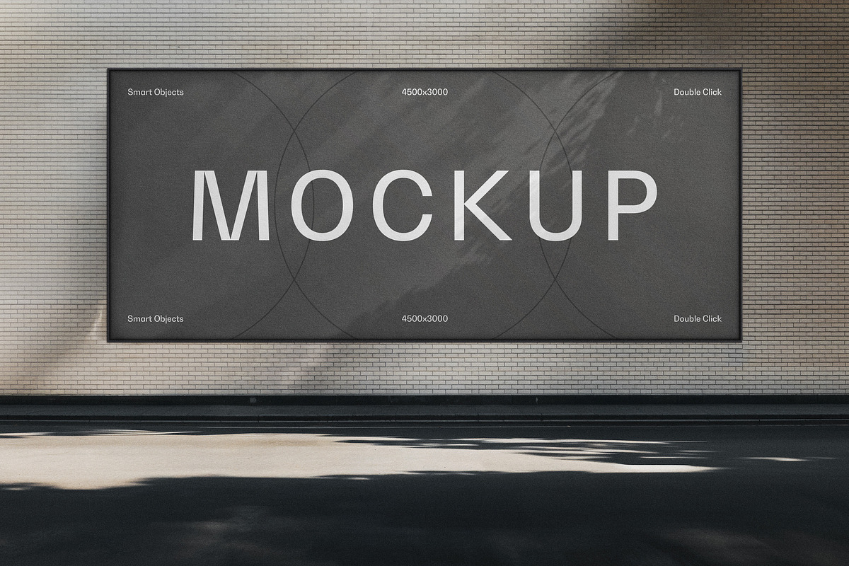 Urban Billboard Mockup, an Advertising Mockup by Design Squad (Photo 2 of 3)