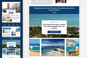Beach Vacation Wix Studio Website, a Wix Template by Kitteeh (Thumbnail 7 of 9)