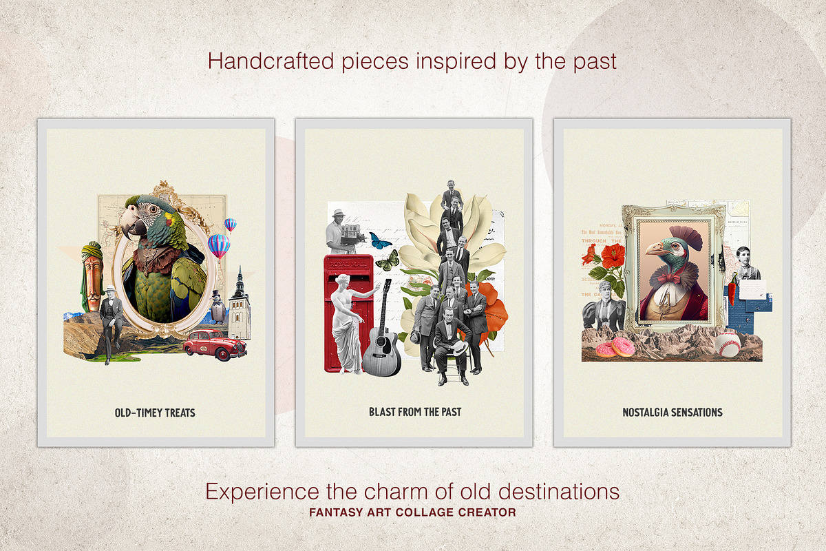 SALE! Fantasy Art Collage Creator, an Object Graphic by SNIPESCIENTIST (Photo 16 of 27)