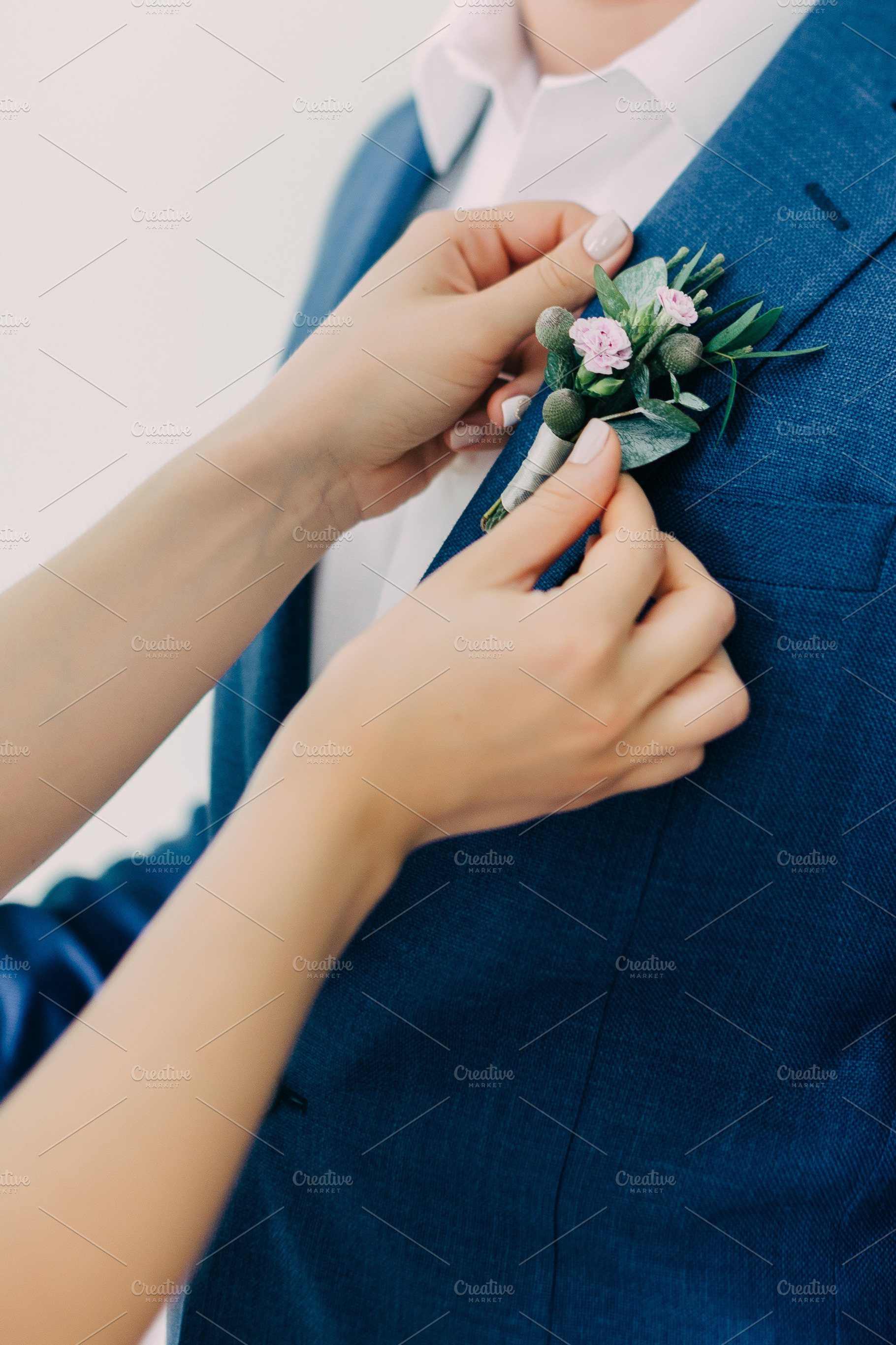 Boutonniere stock photo containing bride and two, a Person Photo by DesignLab