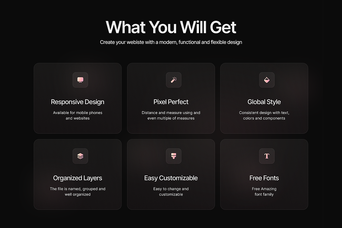 Hurix SaaS Website Template, an UI Kit Template by DjectStudio (Photo 2 of 6)