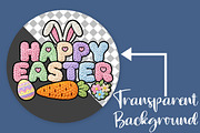 Crochet Happy Easter Png, Easter Png, an Illustration by Canvas Craft (Thumbnail 2 of 7)