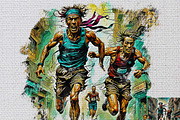 Real Oil Paint Canvas FX Photoshop, an Action Add-On by Studio Retouch (Thumbnail 7 of 17)