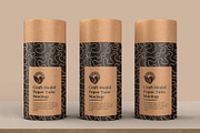 Craft Paper Tube Mockup PSD, a Cups & Container Mockup by Ram Studio LLC (Thumbnail 18 of 19)