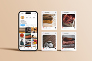 Instagram Post and Stories Mockup, a Device Mockup by Sweetdady (Thumbnail 8 of 8)