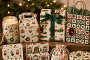Christmas Seamless Patterns, a Decorative Illustration by HeavensStar (Thumbnail 6 of 8)