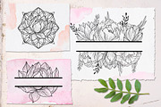 Wonder Bloom Graphic Set & Alphabet, a Decorative Illustration by CallMeStasia (Thumbnail 5 of 10)