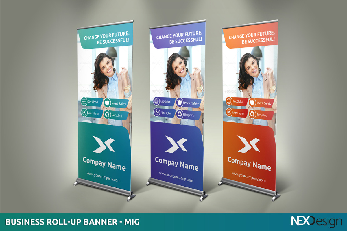 Business Roll-up Banner - SK, a Presentation Template by UNIK Agency (Photo 2 of 2)
