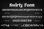 Swirly Elegant Vintage Display Font, a Sans Serif Font by OWPictures (Thumbnail 10 of 10)