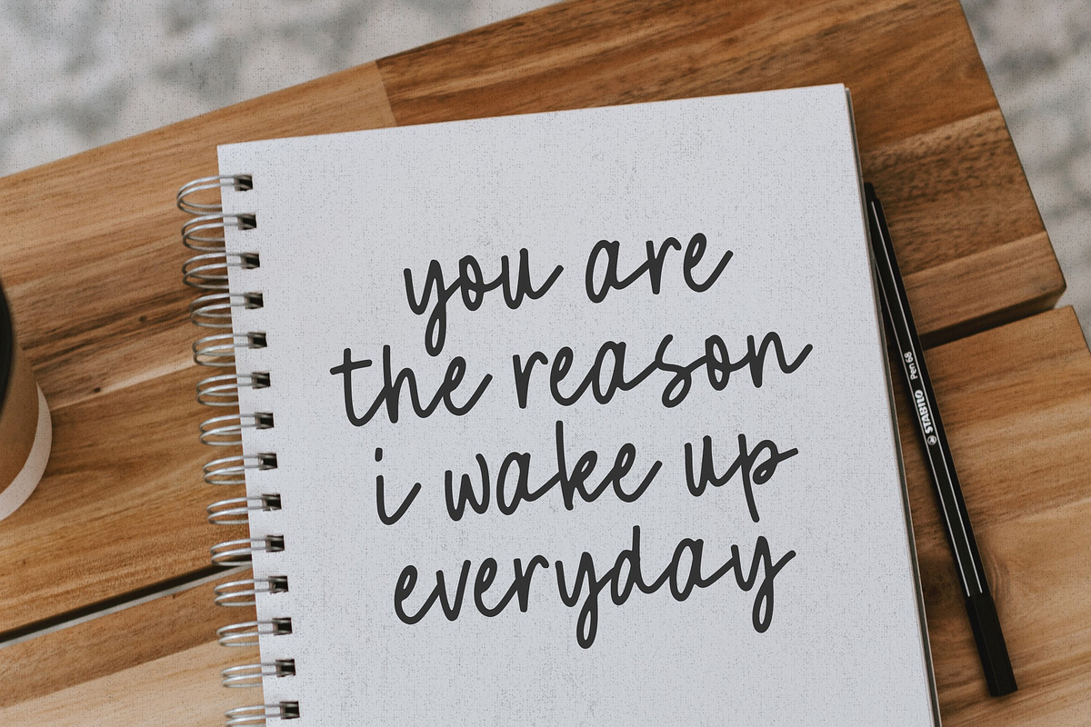 Simplefire Monoline Handwritten Font, a Script Font by Letterative Studio (Photo 3 of 7)