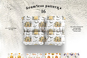 Cozy Halloween watercolor collection, a Seasonal Illustration by LiChu Art (Thumbnail 19 of 28)