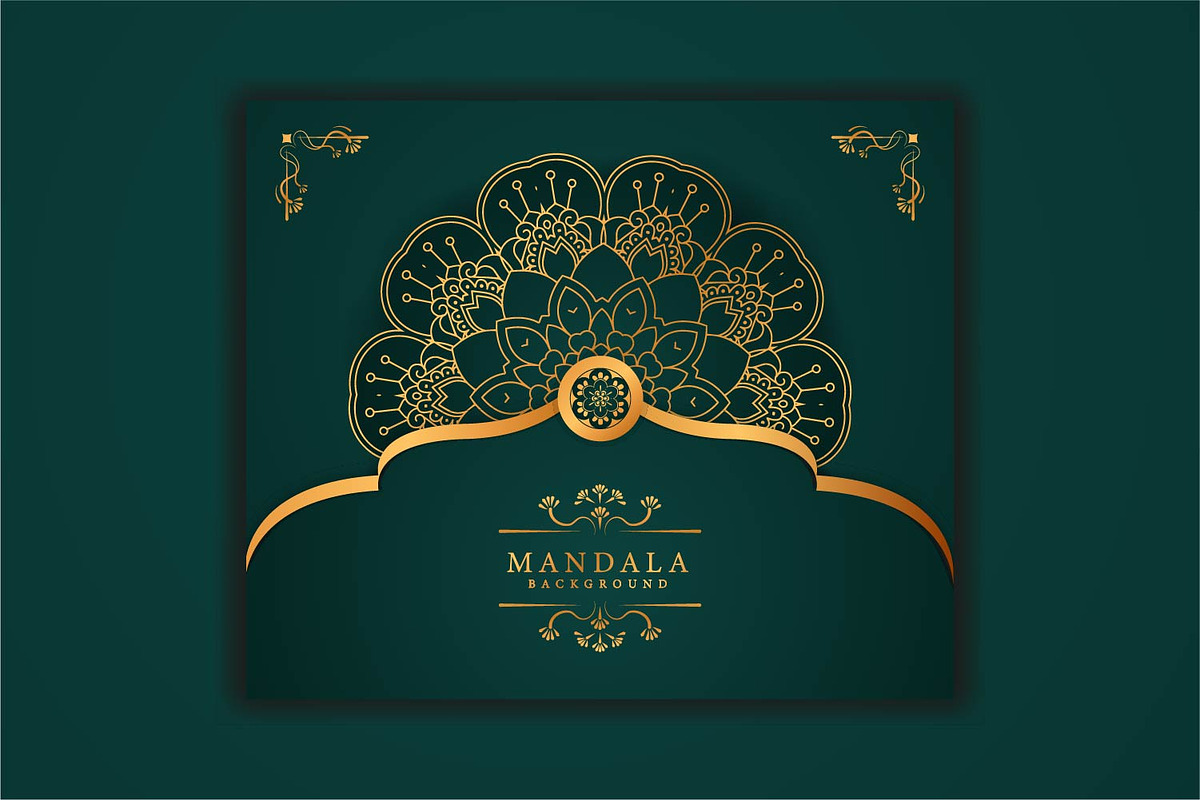6 Luxury mandala background | SVG, a Decorative Illustration by vectorartificer (Photo 2 of 7)