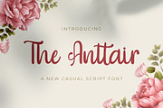 The Anttair - Handwritten Font, a Script Font by StringLabs (Thumbnail 1 of 9)