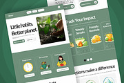 Blomly Nature-Driven Habits Landing, a Landing Page Template by productype1 (Thumbnail 3 of 5)