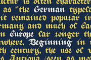 True Blackletters font, a Blackletter Font by kaer_shop (Thumbnail 12 of 12)