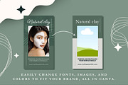 50 Organic Stories Canva Templates, a Templates & Theme by TemplateCastleStore (Thumbnail 6 of 9)