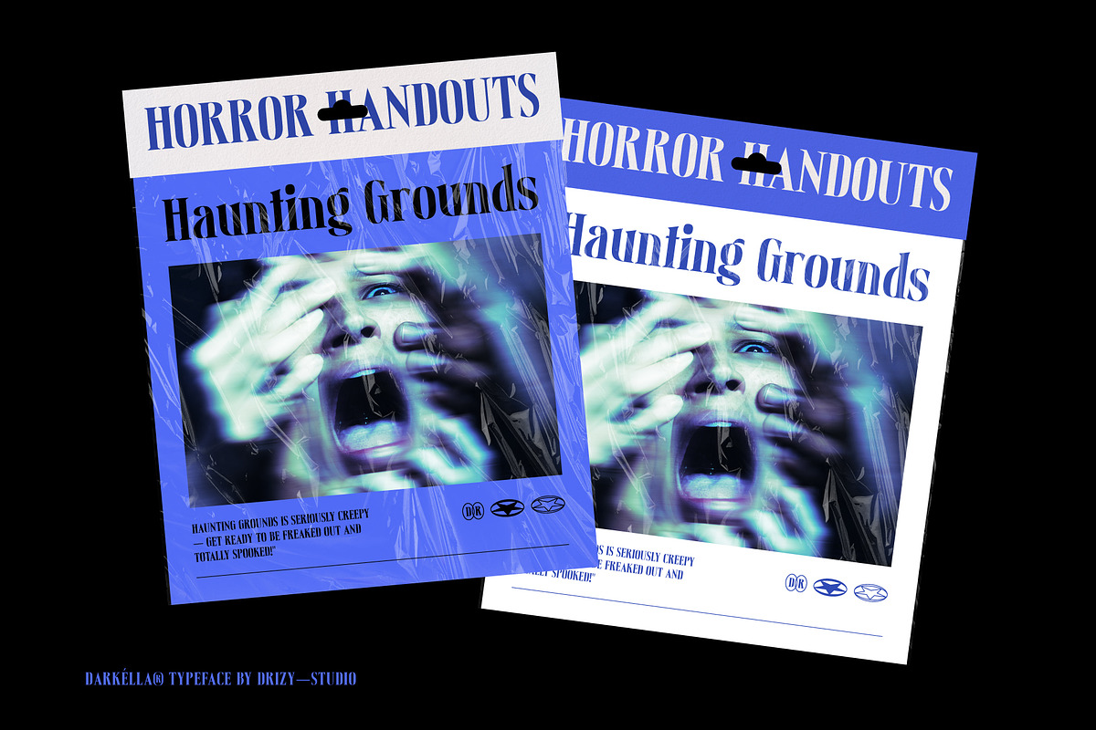 Darkella – Retro Gothic Display, a Serif Font by Drizy (Photo 9 of 10)