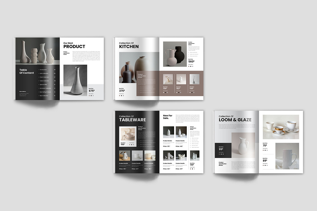 Catalog Brochure Template, a Brochure Template by Spark_Creative (Photo 9 of 12)