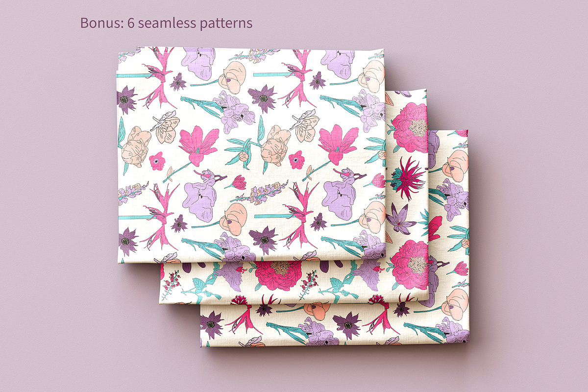 Preserving the bloom 100 flowers, a Decorative Illustration by Visual Animal (Photo 9 of 10)