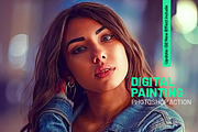 Digital Painting Photoshop Action, an Action Add-On by MRI STUDIO (Thumbnail 2 of 17)