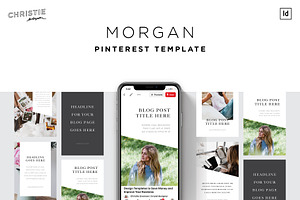 Morgan Pinterest Template