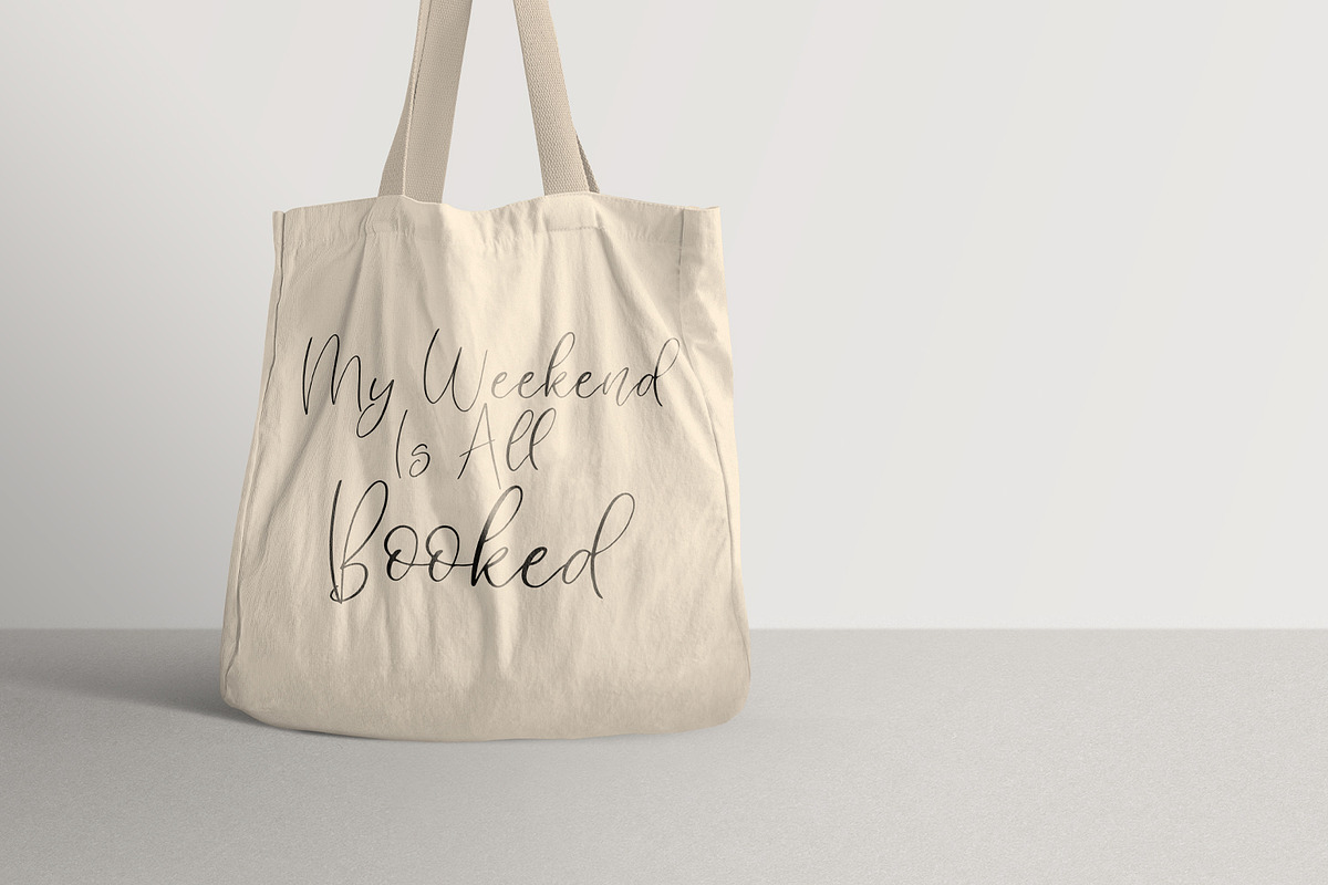 Angelina A Handwritten Script Font, a Handwritten Font by Freeling Design House (Photo 3 of 4)