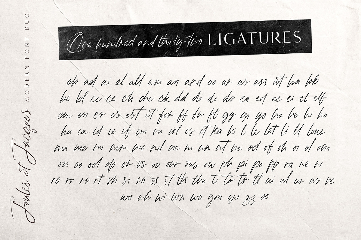 Joules et Jacques Font Duo, a Handwritten Font by Nicky Laatz (Photo 18 of 20)