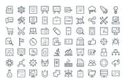 100+ SEO and Internet Marketing Icon, an Outline Icon by Vectors Market (Thumbnail 2 of 3)