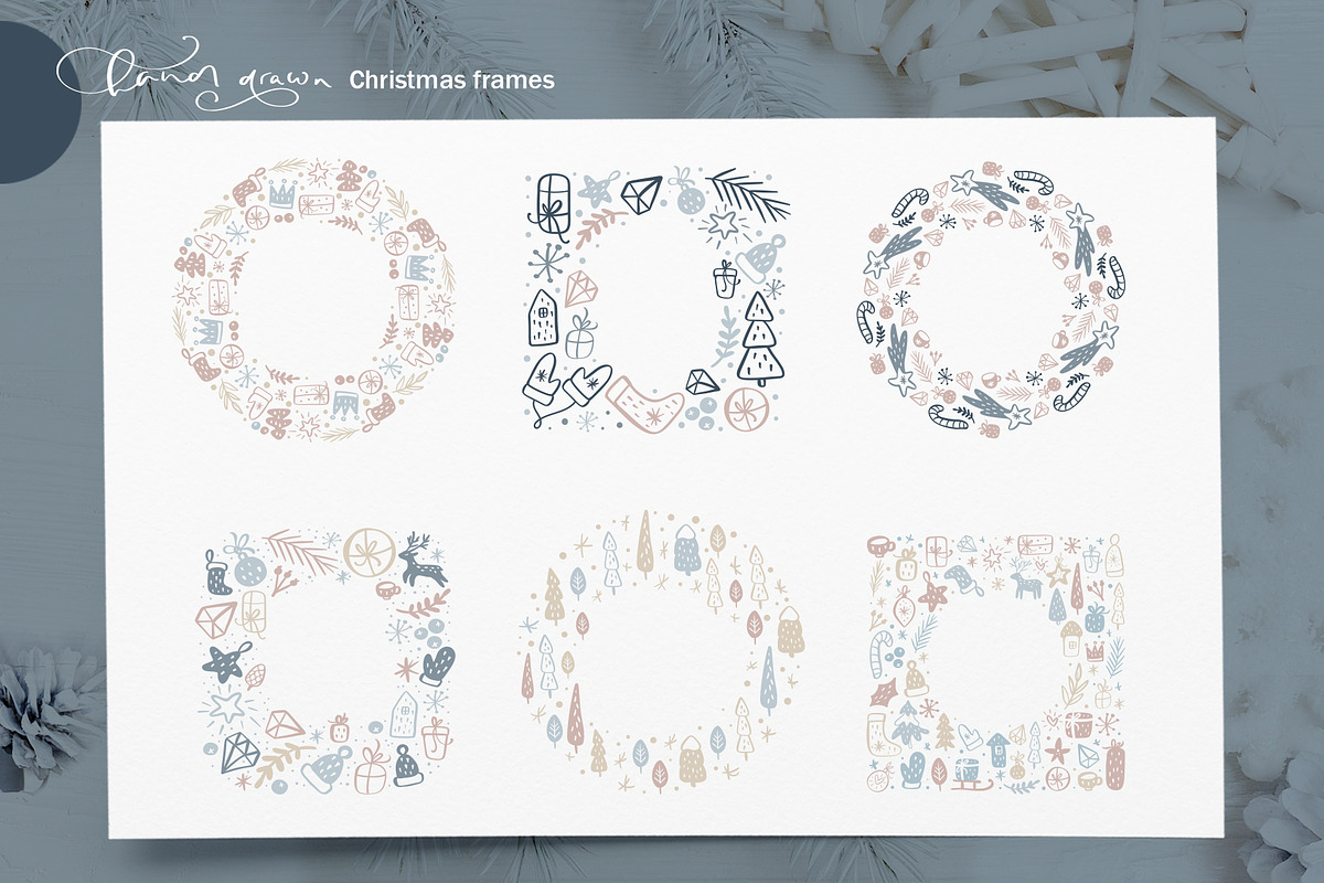 Merry Christmas nordic, an Object Graphic by Happy Letters (Photo 5 of 15)