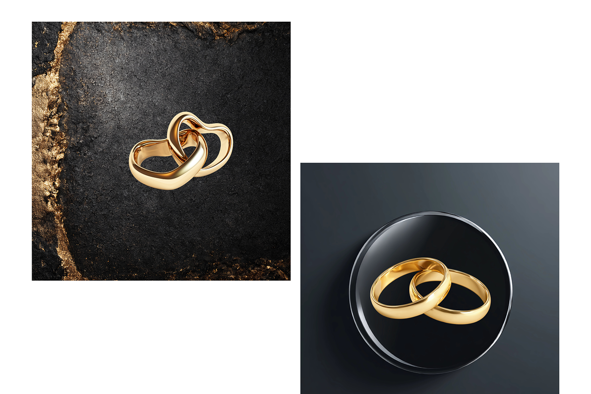Jewelry Flat Lay Mockup Backgrounds, a Merchandise Mockup by LA Design (Photo 9 of 10)