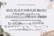Mallorist - Modern Calligraphy Font, a Script Font by NURF Designs (Thumbnail 3 of 10)