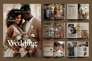 Wedding Photography Portfolio Layout, a Magazine Template by ContestDesign